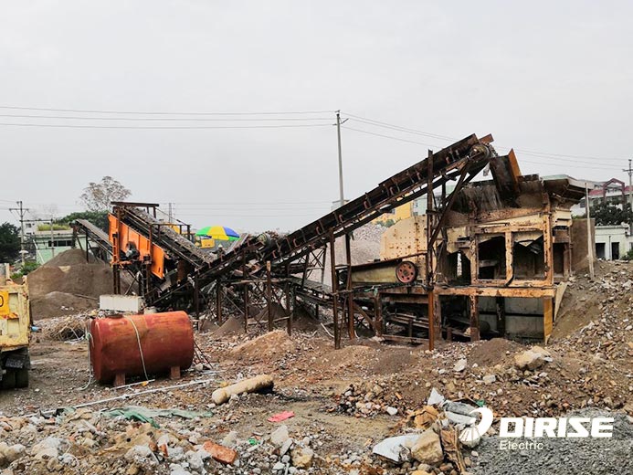 破碎機變頻器應用案例-國產變頻器廠家德瑞斯-現場 破碎機變頻器應用案例-國產變頻器廠家德瑞斯-現場